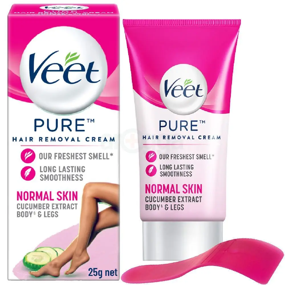 Veet Pure Hair Removal Cream Normal Skin 25g