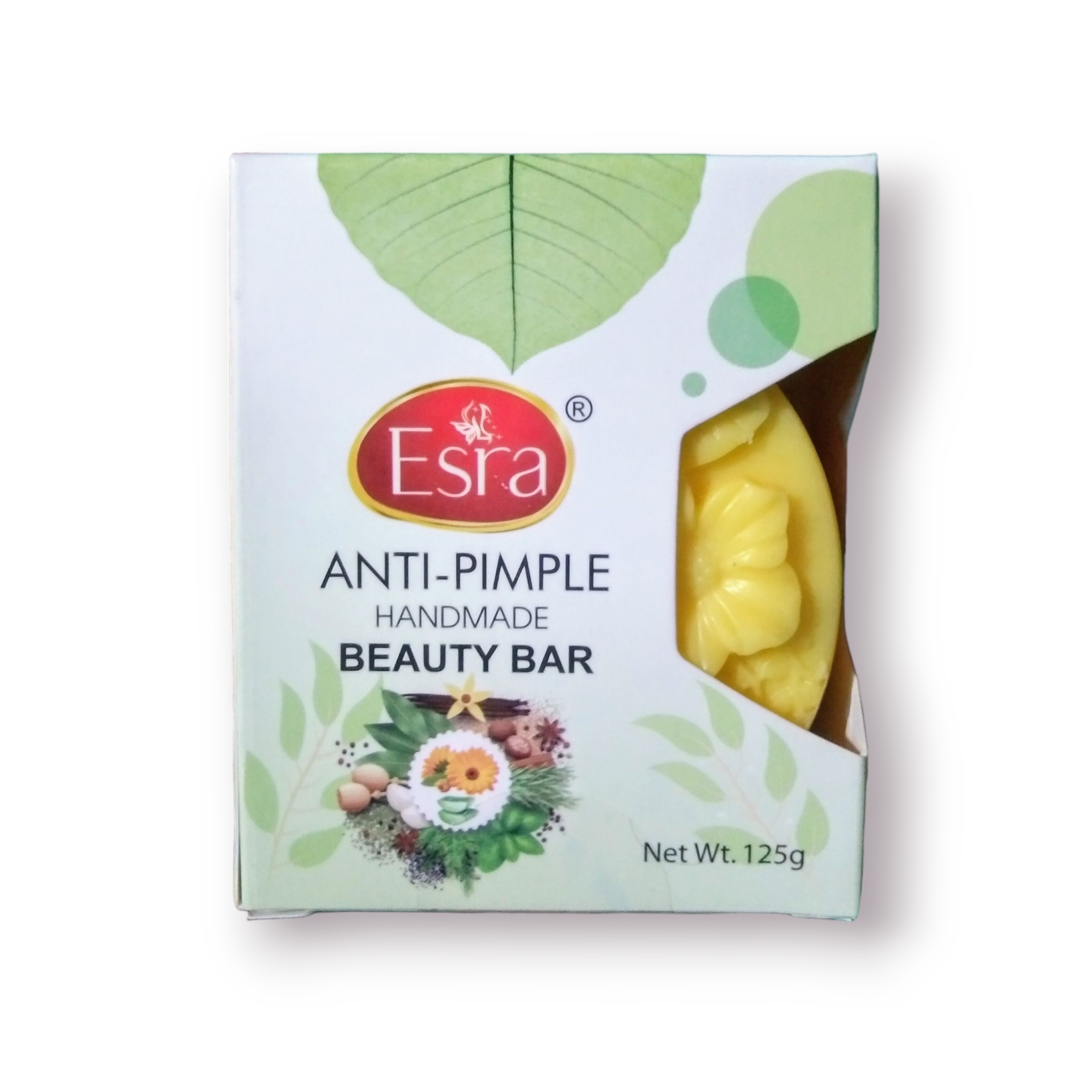 Esra anti pimple handmade beauty bar | 125gm