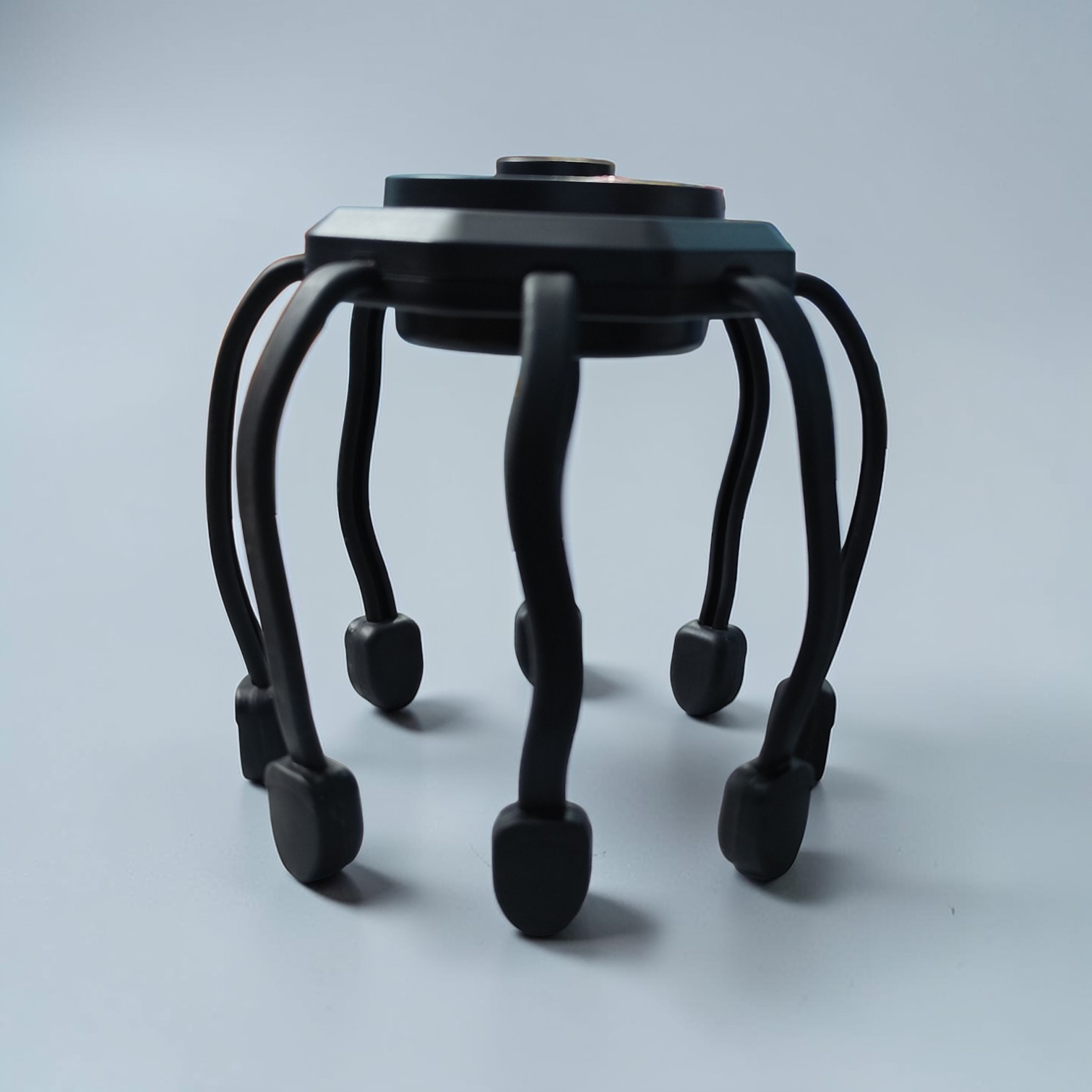 Electric Head Massager Vibration Head Scratcher Octopus Scalp Massage with 3 Modes for Stress Relax Migraine Relief Deep Sleep - Image 6