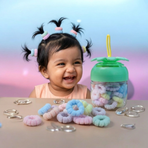 Baby Soft Mini Hair Bands Jar