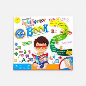 Intelligence Talking Book Rechargeable Edition | Kids Educational Learning Book | Bangla & English Interactive Talking Book
