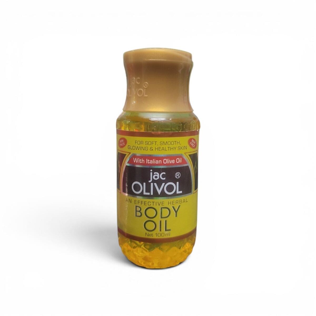 JAC OLIVOL Herbal Body Oil 100ml | Soft & Glowing Skin